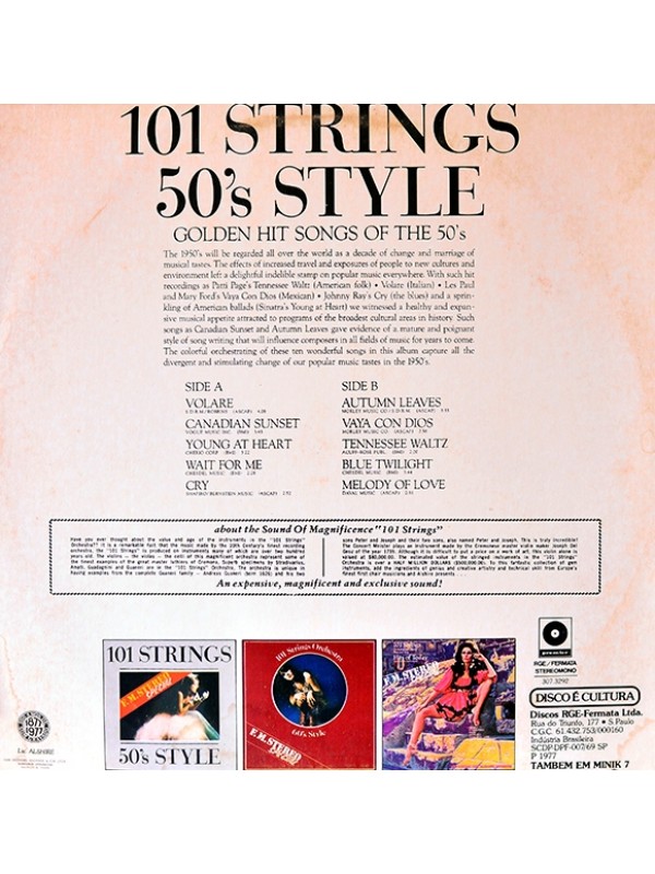 LP 101 Strings - 50's Style