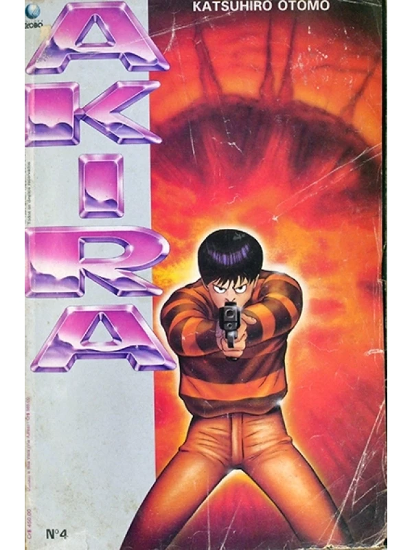Akira Nº 4 - Capítulo 4 -O Rei dos palhaços - Katsuhiro Otomo