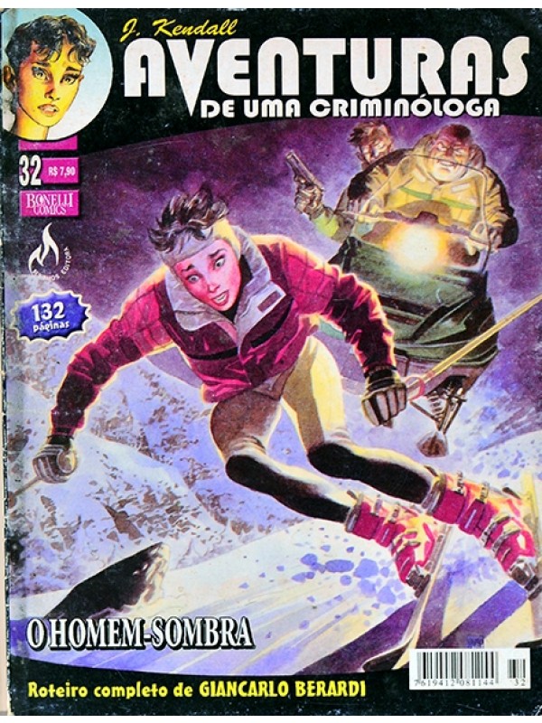  Aventuras de uma criminóloga Nº 32 - O Homem-sombra
