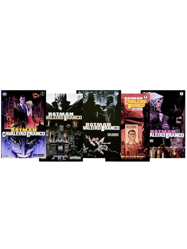 Batman - Cavaleiro branco Nº 01, 02, 03, 04 e 05