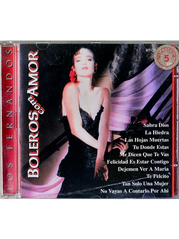 CD Boleros com amor
