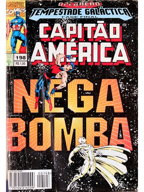 Capitão América Nº 198 - Nega bomba