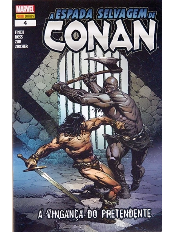 A Espada selvagem de Conan Nº 4 - A Vingança do pretendente