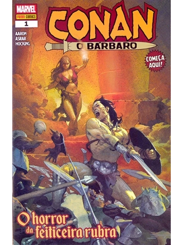 Conan, o Bárbaro Nº 1 - O Horror da feiticeira rubra