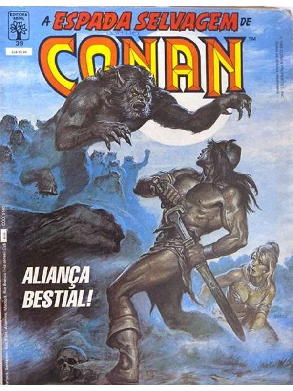 A Espada selvagem de Conan Nº 39 - Aliança bestial!