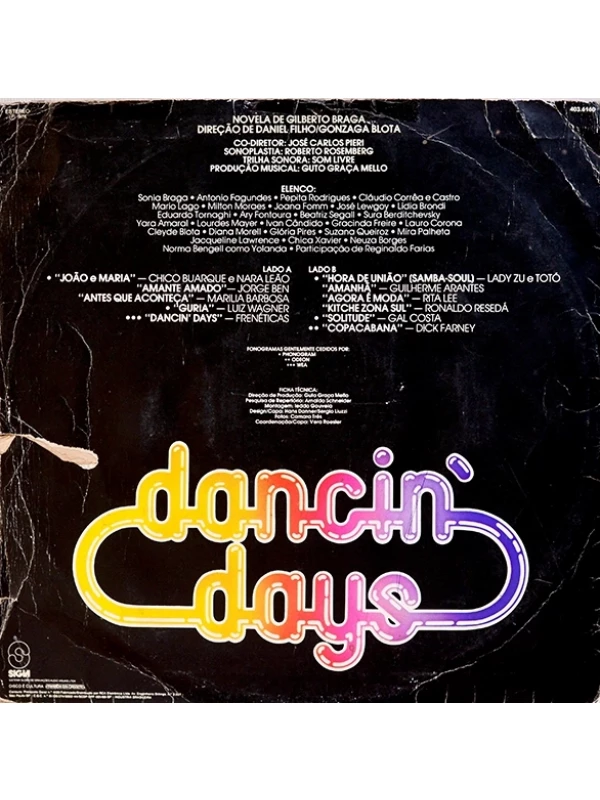 LP Dancing Days nacional