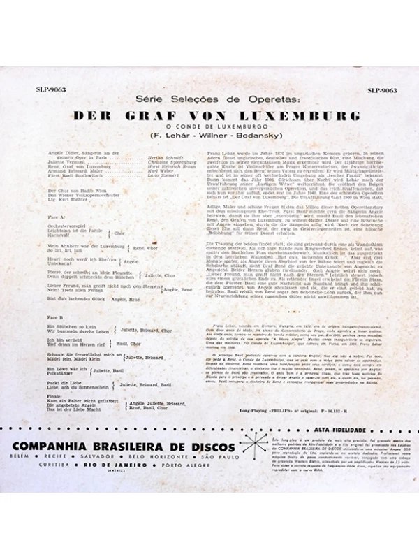 LP Der Graf von Luxemburg
