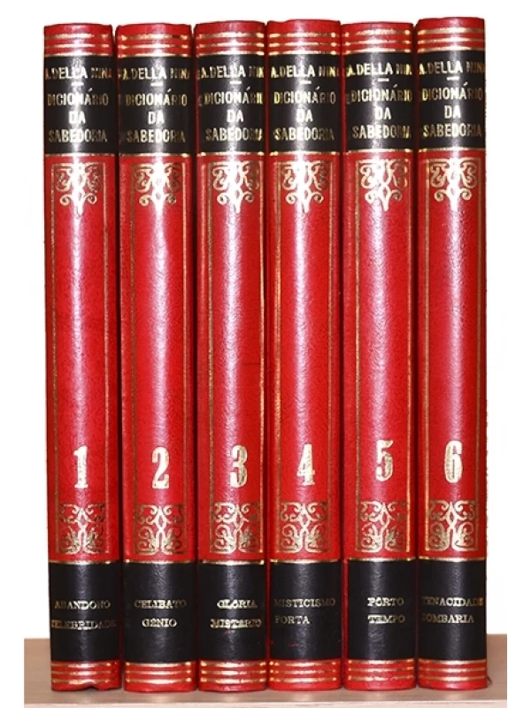Dicionário da sabedoria - 6 volumes - Aldo Della Nina
