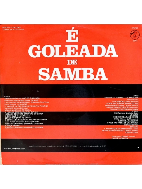 LP É Goleada de samba