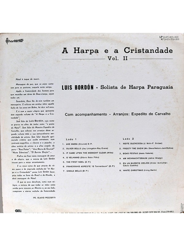 LP A Harpa e a cristandade - Vol. II