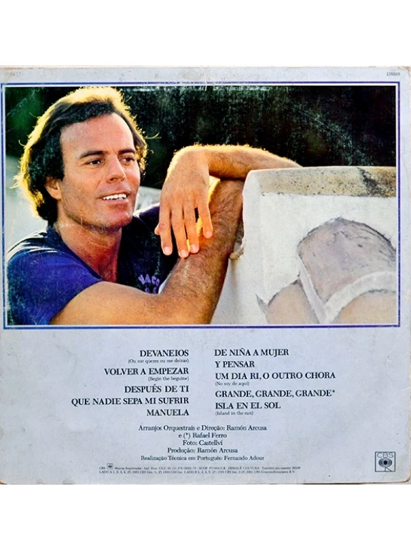 LP De niña a mujer - Julio Iglesias