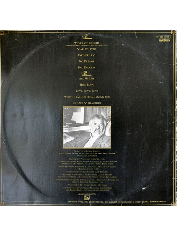 LP We've got tonight - Kenny Rogers