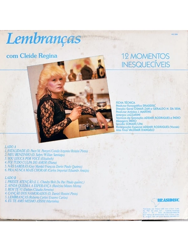 LP Lembranças - Cleide Regina
