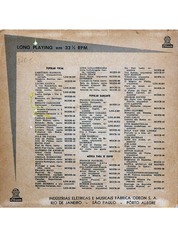 LP compacto Los 4 Duendes