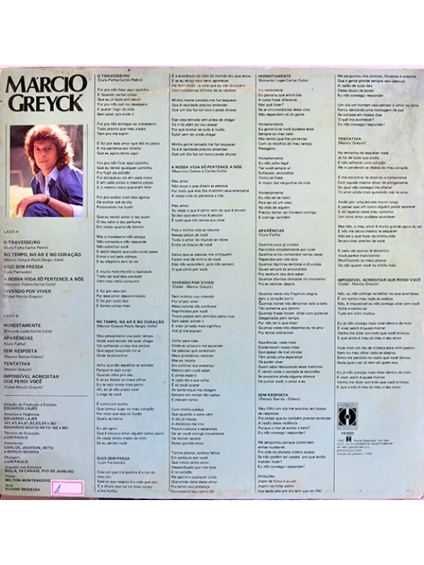 LP Márcio Greyck