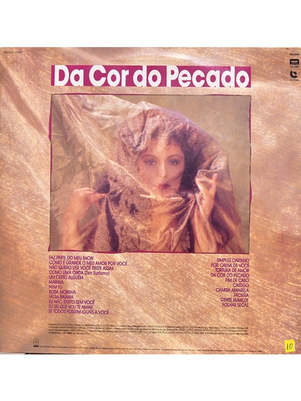 LP Da cor do pecado - Maria Creuza