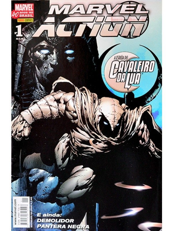Marvel action Nº 1 - A estréia do Cavaleiro da Lua