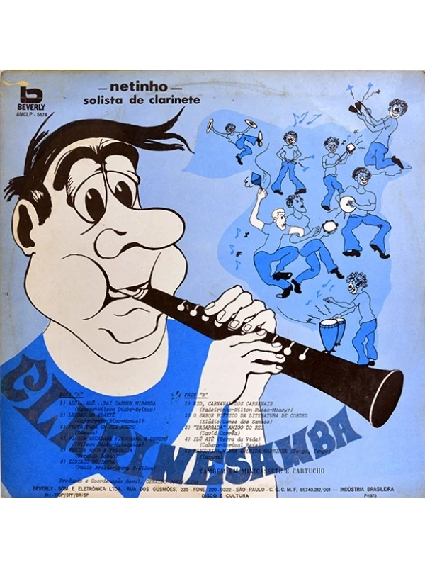 LP Netinho - Solista de clarinete - Clarinesamba
