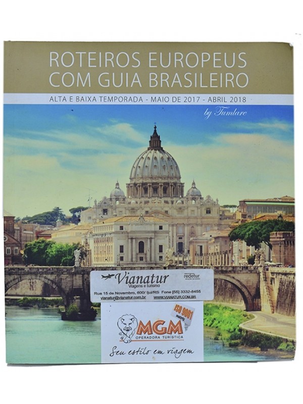 Roteiros europeus com guia brasileiro - Tumlare