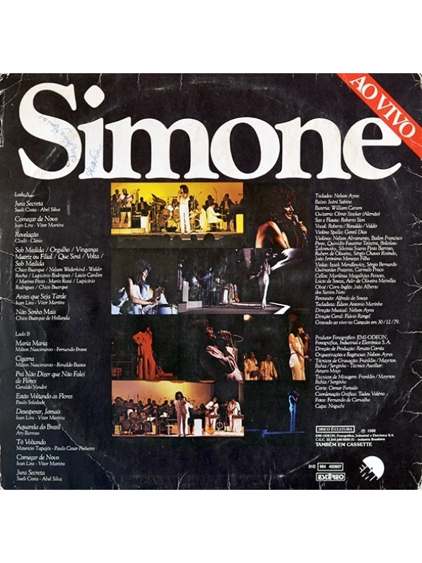 LP Simone ao vivo no canecão