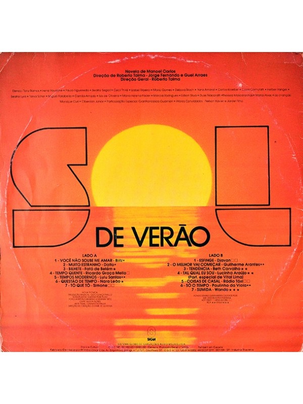 LP Sol de verão nacional