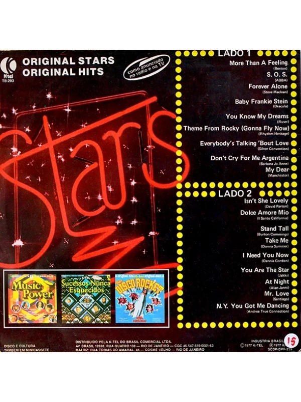 LP Original Stars - Original hits