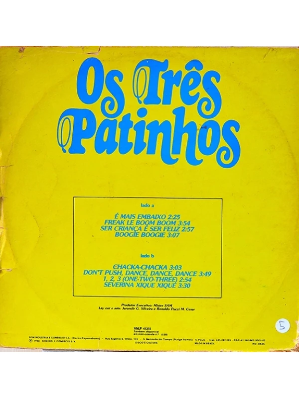 LP Os Três Patinhos