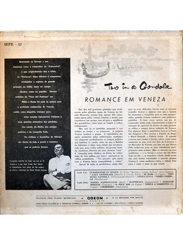 LP Two in a gondola - Dino Olivieri