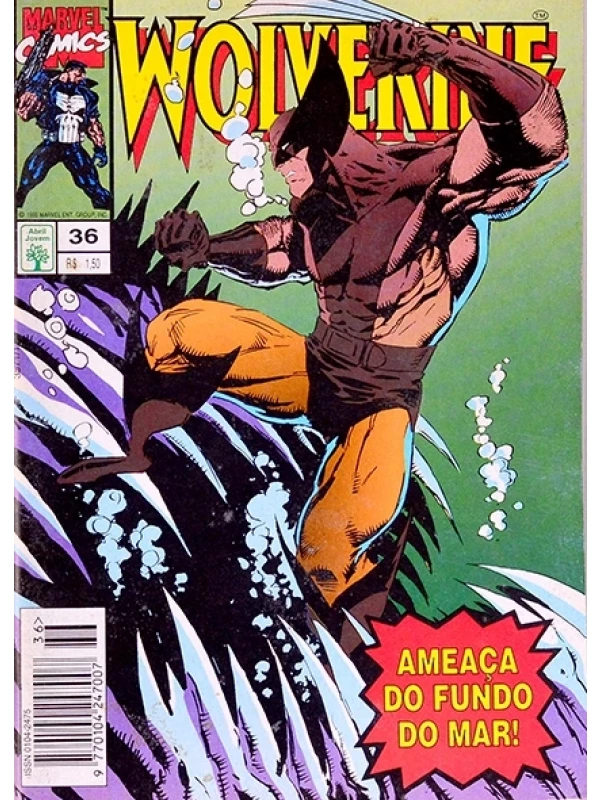 Wolverine Nº 36 - Ameaça do fundo do mar