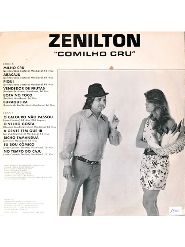 LP Zenilton Comilho cru
