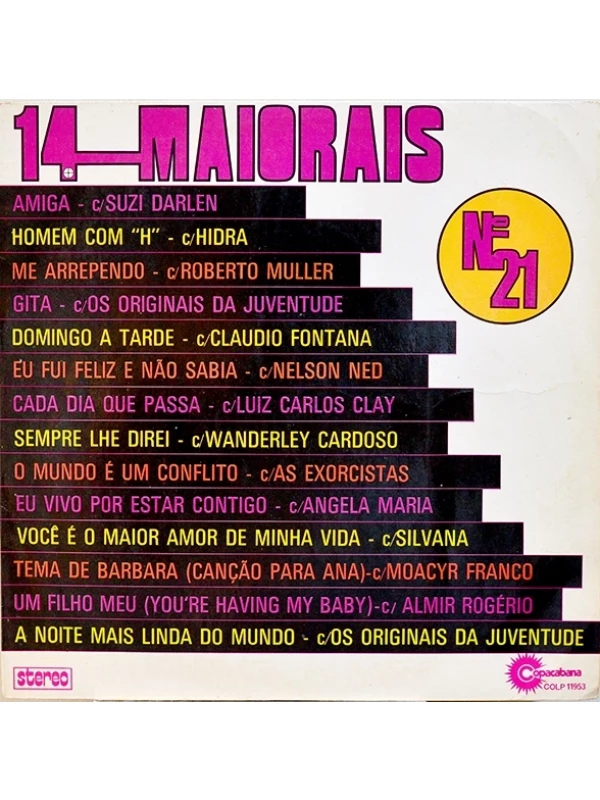LP 14 Maiorais Nº 21