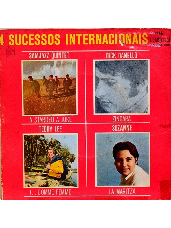 LP compacto 4 sucessos internacionais