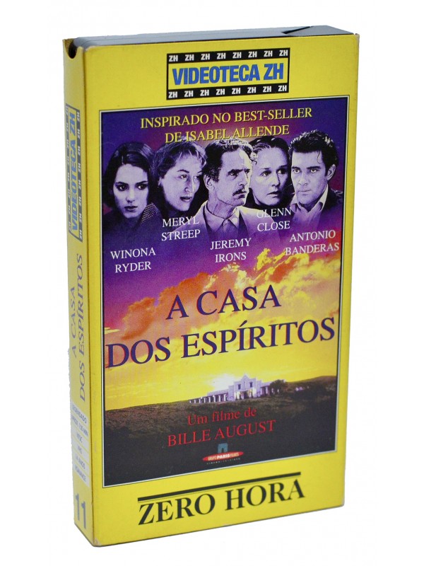 VHS A Casa dos espíritos