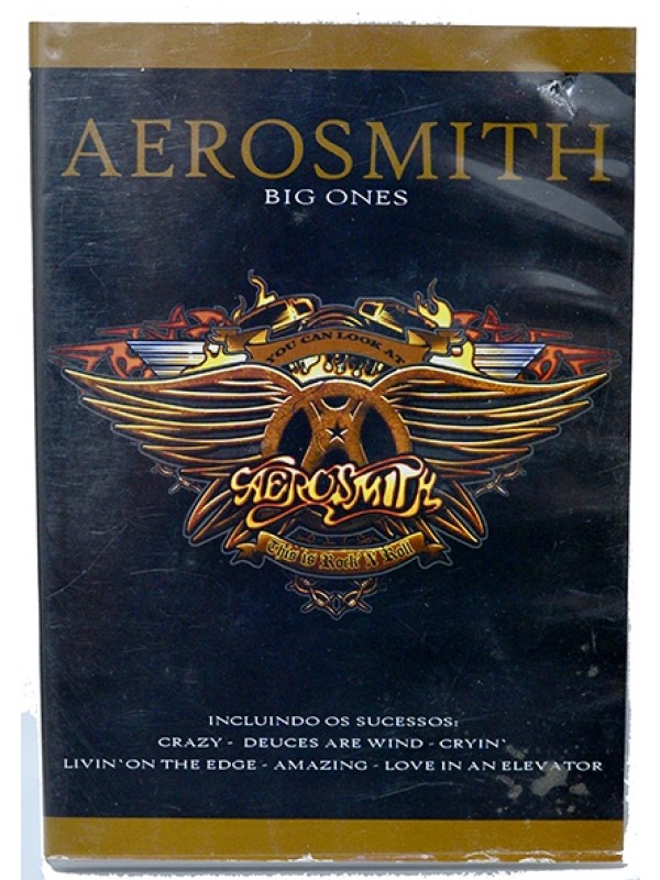 DVD Aerosmith - Big Ones