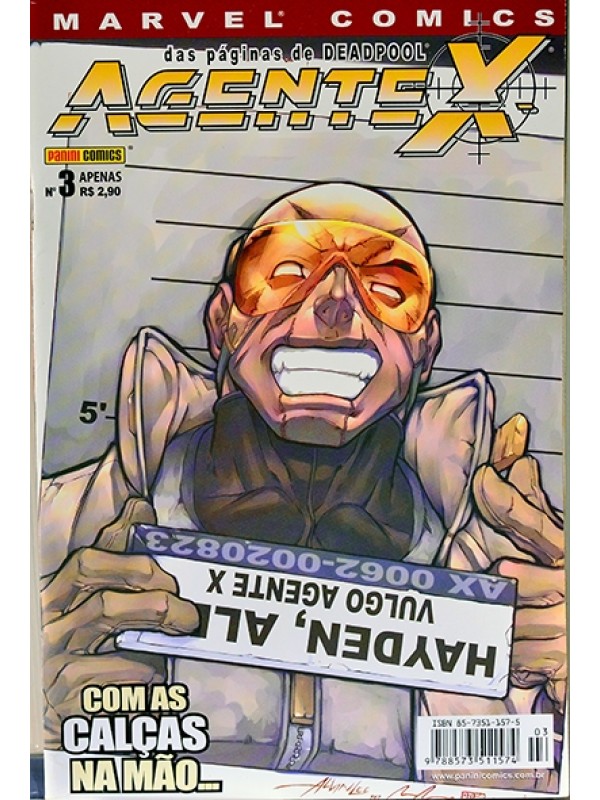Agente X Nº 3 - Com as calças na mão...