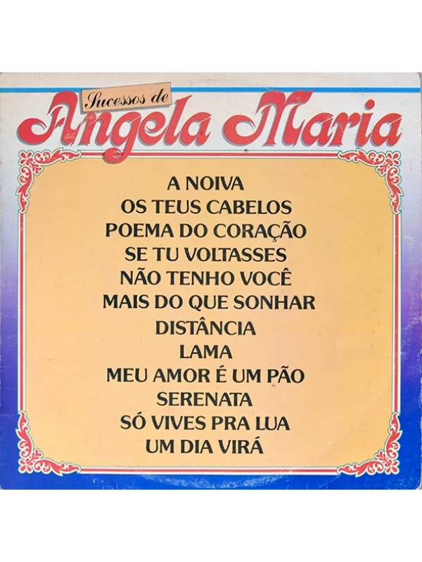 LP Sucessos de Ângela Maria