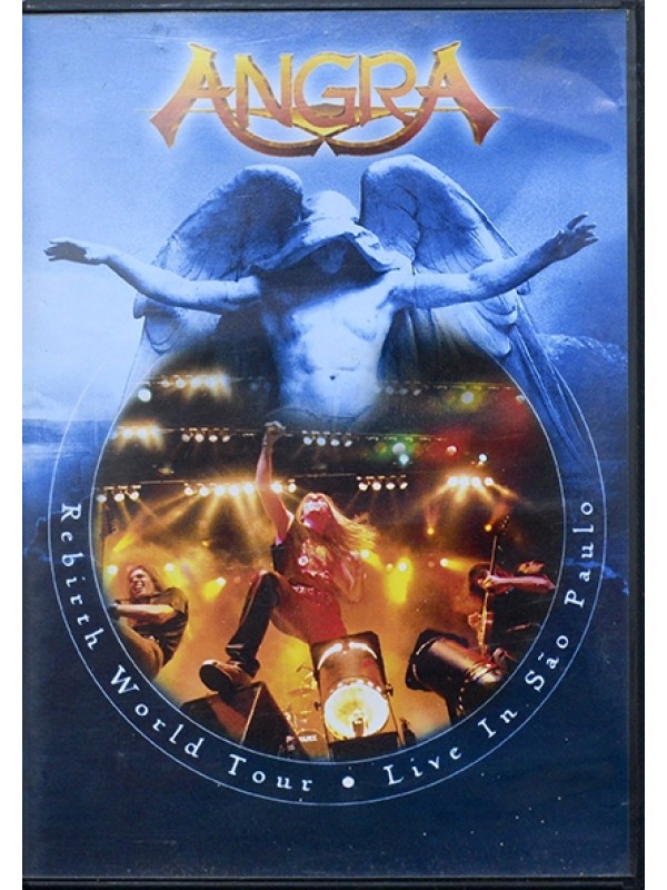 DVD Angra - Rebirth world tour . Live in São Paulo