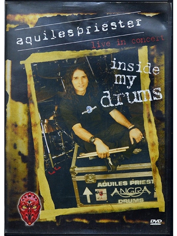 DVD Aquiles Priester - Inside my drums