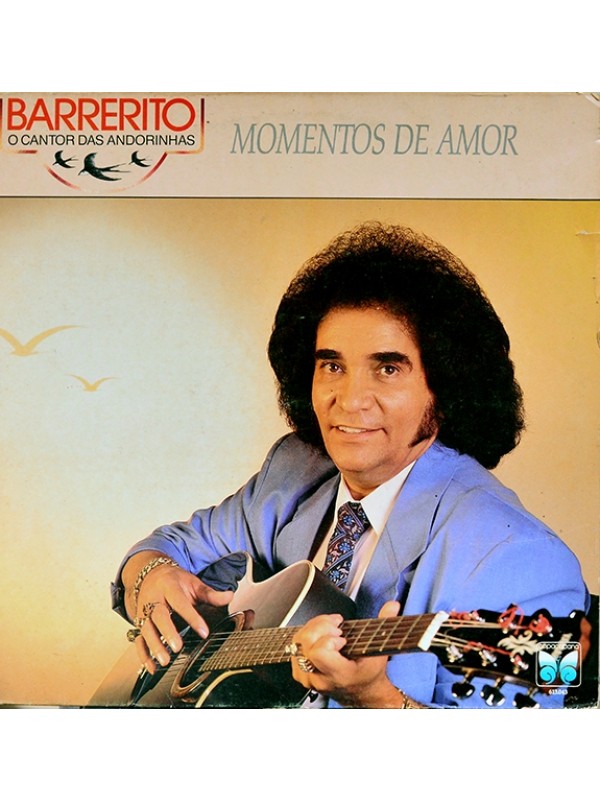 LP Momentos de amor - Barrerito - O Cantor das andorinhas