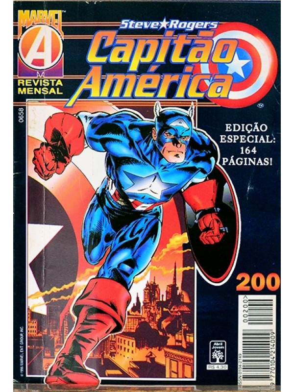 Capitão América Nº 200 - Edição especial
