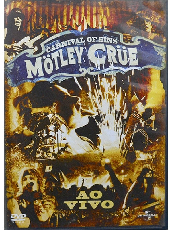 DVD Motley Crue Carnival Of Sins - Duplo
