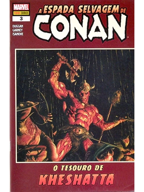 A Espada selvagem de Conan Nº 3 - O Tesouro de Kheshatta