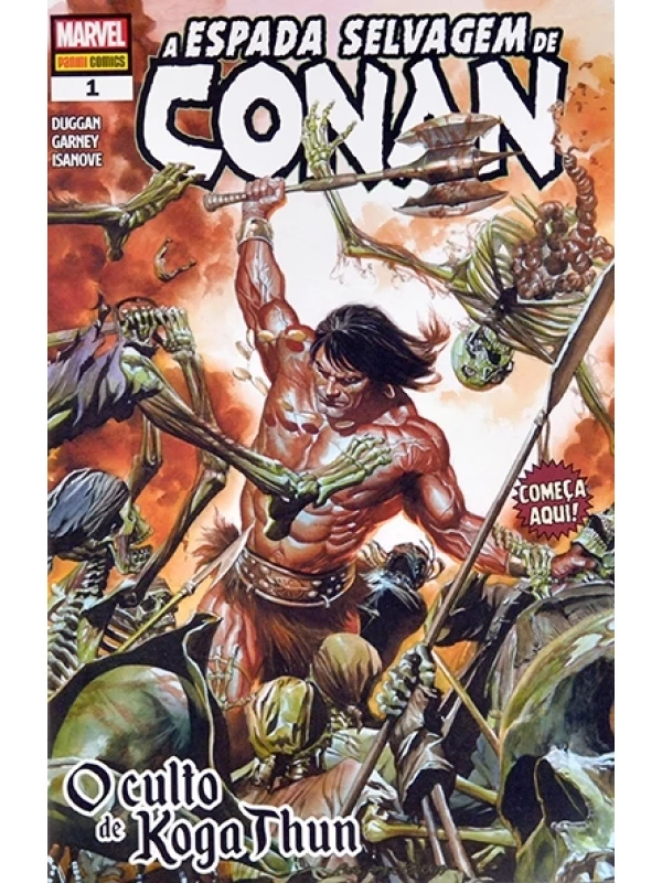 A Espada selvagem de Conan Nº 1 - O Culto de Koga Thun