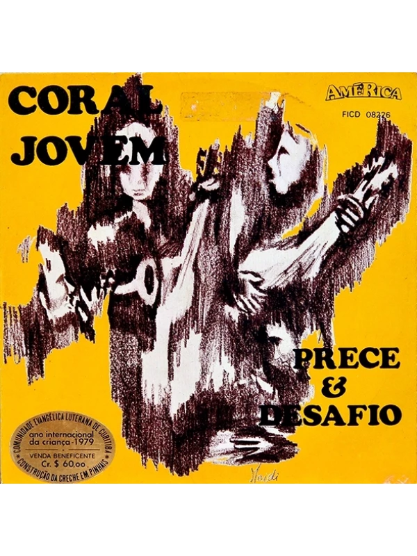 LP compacto Prece & desafio - Coral jovem - Gospel