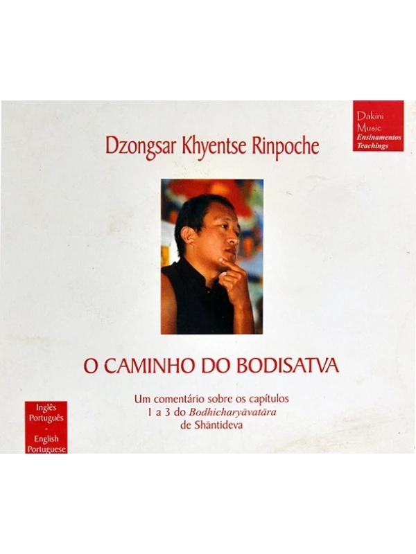 CDs O Caminho do Bodisatva - Dzongsar Khyentse Rinpoche