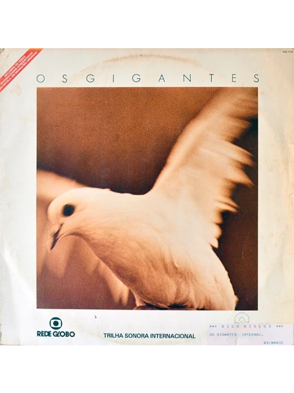 LP Os Gigantes - Trilha sonora internacional