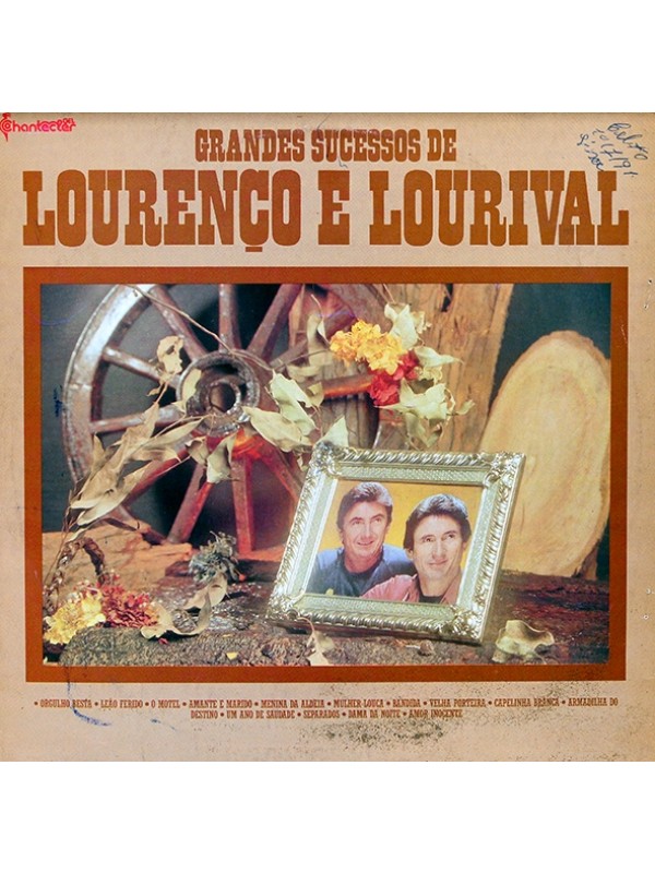 LP Grandes sucessos de Lourenço e Lourival