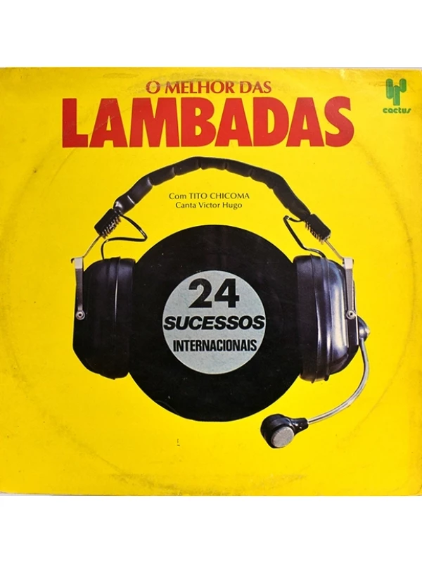 LP O Melhor das lambadas - 24 sucessos internacionais