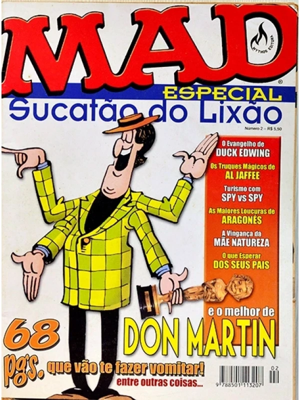 Revista Mad especial Nº 2 - Sucatão do lixão