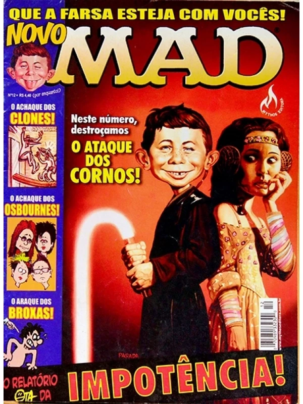 Revista Mad - Ano 2 -  Nº 12 - Impotência